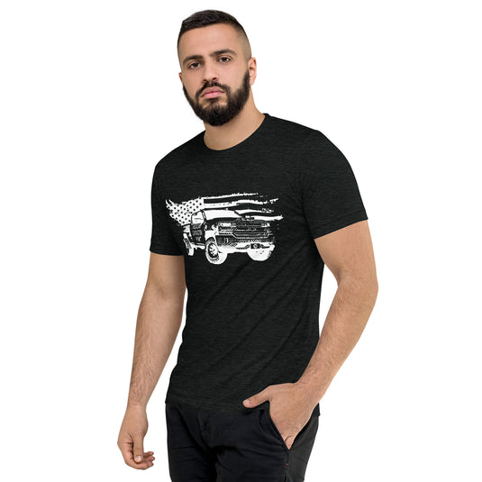 American Contractor Truck T-Shirt