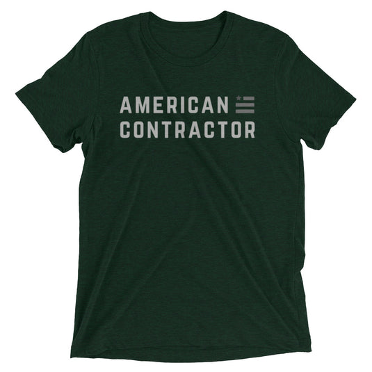 Basic Classic American Contractor Short sleeve t-shirt